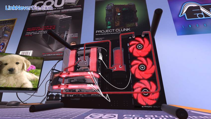 Hình ảnh trong game PC Building Simulator (screenshot)