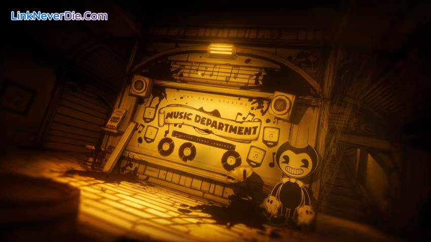 Hình ảnh trong game Bendy and the ink Machine (screenshot)