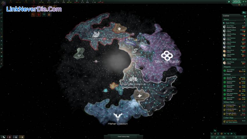 Hình ảnh trong game Stellaris (screenshot)