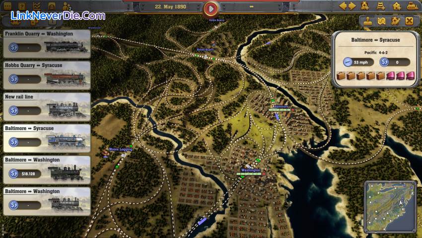 Hình ảnh trong game Railway Empire (screenshot)