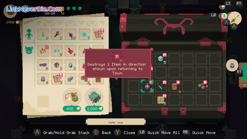 Hình ảnh trong game Moonlighter (screenshot)