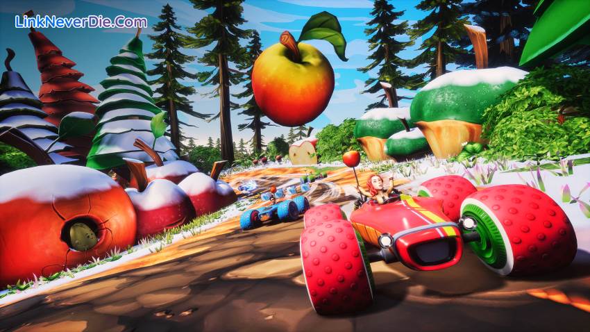 Hình ảnh trong game All-Star Fruit Racing (screenshot)