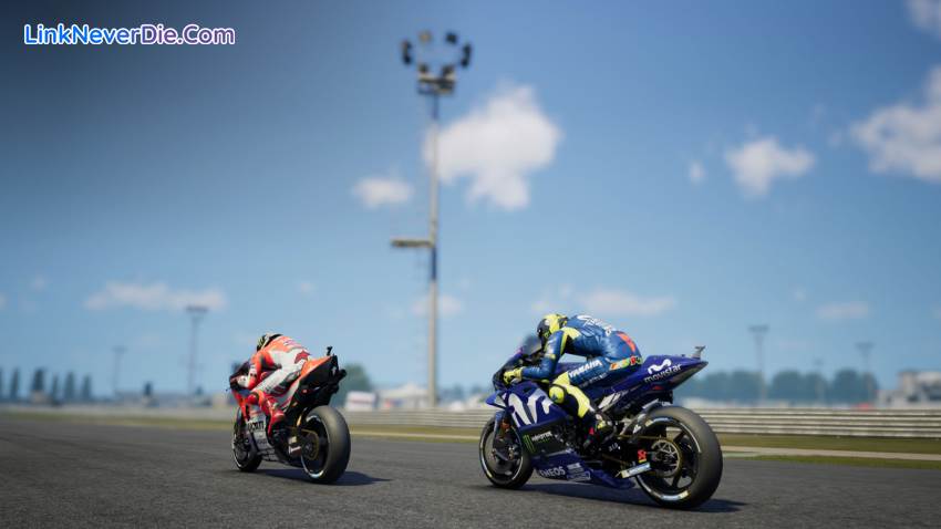 Hình ảnh trong game MotoGP 18 (screenshot)