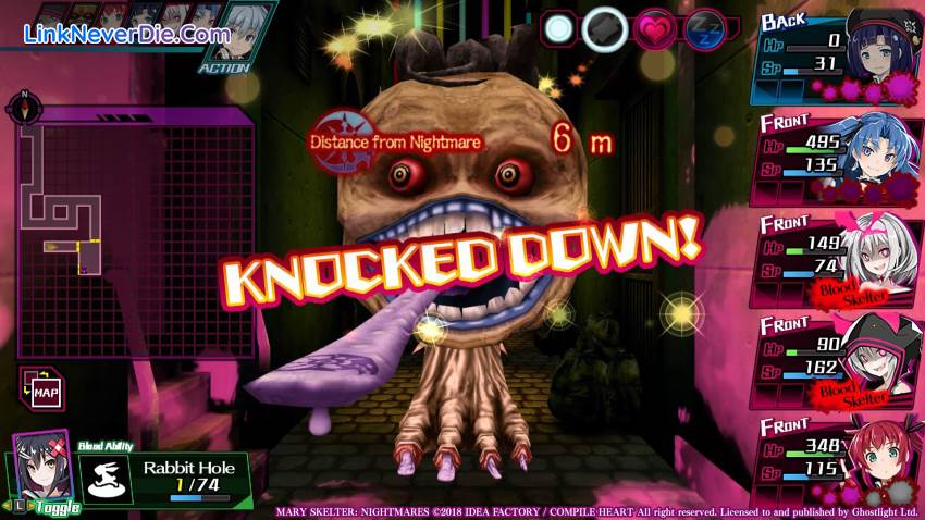 Hình ảnh trong game Mary Skelter: Nightmares (screenshot)