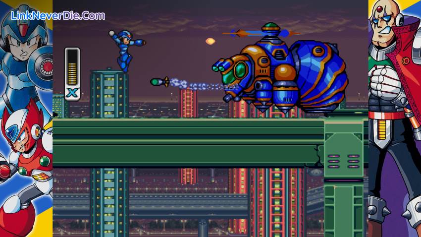 Hình ảnh trong game Mega Man X Legacy Collection (screenshot)