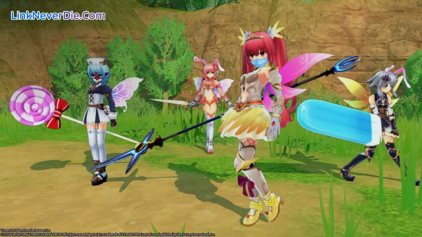 Hình ảnh trong game Cyberdimension Neptunia: 4 Goddesses Online (screenshot)