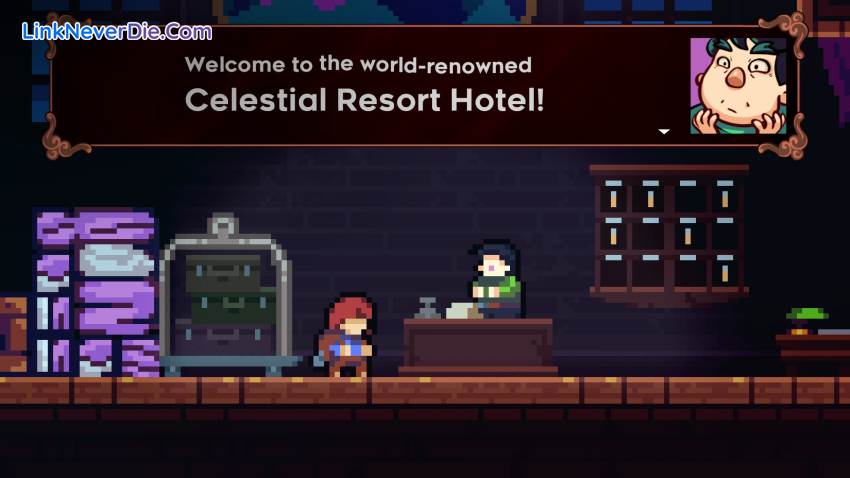 Hình ảnh trong game Celeste (screenshot)