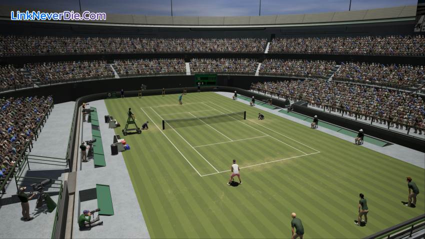 Hình ảnh trong game AO International Tennis (screenshot)