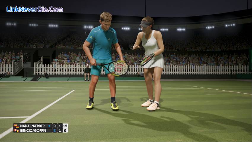 Hình ảnh trong game AO International Tennis (screenshot)