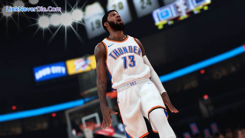 Hình ảnh trong game NBA 2K19 (screenshot)