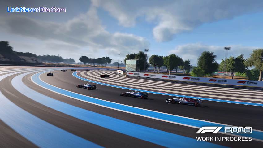 Hình ảnh trong game F1 2018 (screenshot)