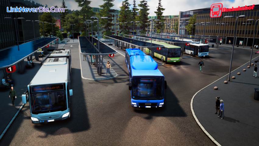 Hình ảnh trong game Bus Simulator 18 (screenshot)