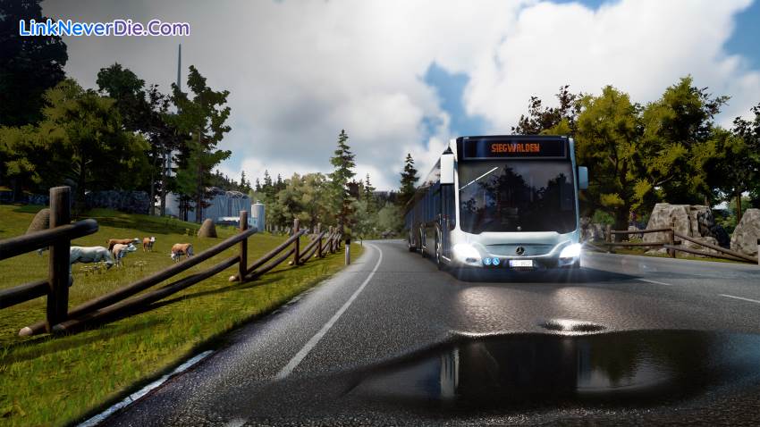 Hình ảnh trong game Bus Simulator 18 (screenshot)