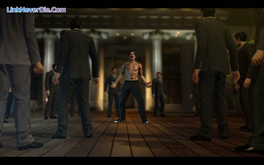 Hình ảnh trong game Yakuza 0 (screenshot)