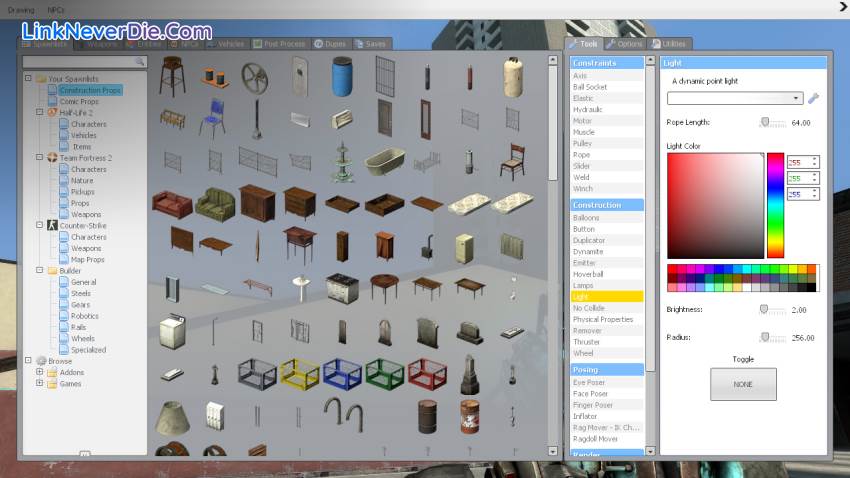 Hình ảnh trong game Garry's Mod (screenshot)