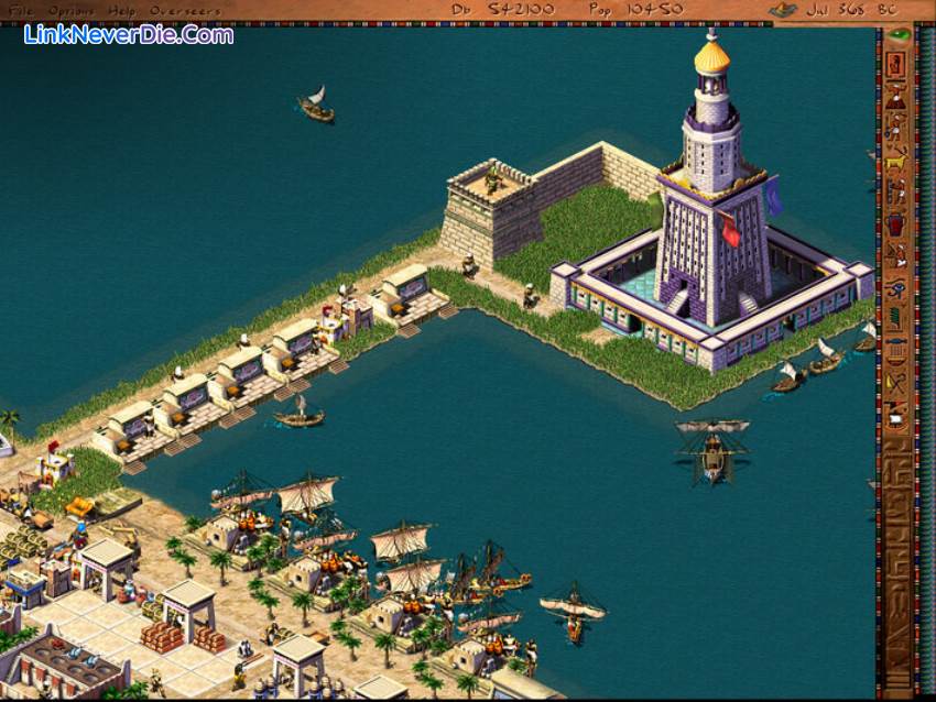 Hình ảnh trong game Pharaoh + Cleopatra (screenshot)