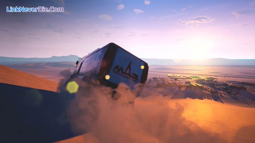 Hình ảnh trong game Dakar 18 (screenshot)
