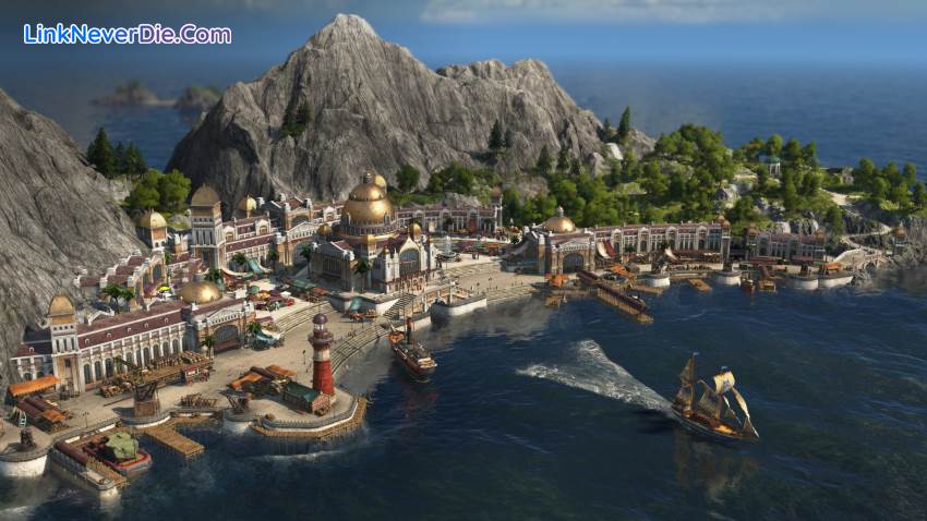 Hình ảnh trong game Anno 1800 (screenshot)
