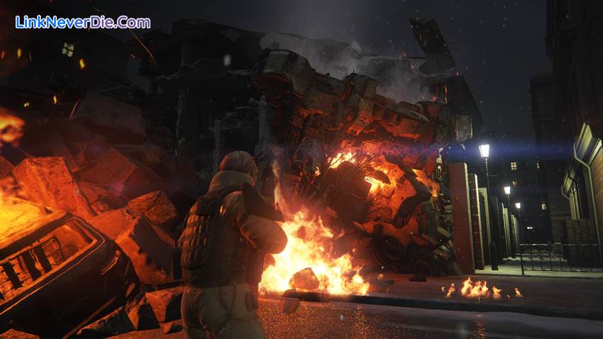 Hình ảnh trong game Left Alive (screenshot)