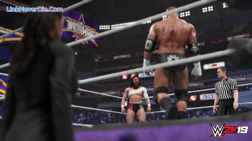 Hình ảnh trong game WWE 2k19 (screenshot)