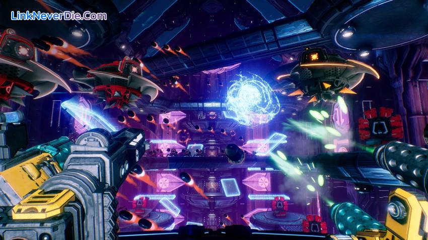 Hình ảnh trong game Mothergunship (screenshot)