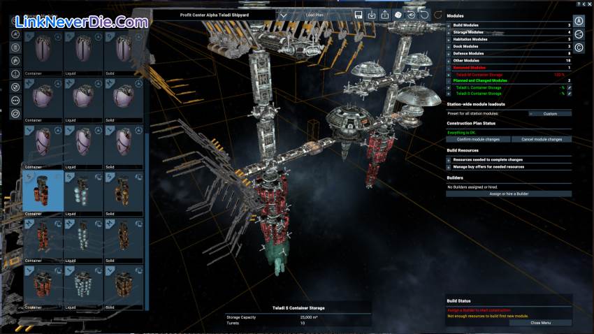 Hình ảnh trong game X4: Foundations (screenshot) Hình ảnh trong game X4: Foundations (screenshot)