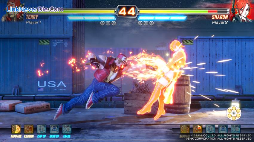 Hình ảnh trong game FIGHTING EX LAYER (screenshot)