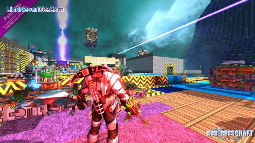 Hình ảnh trong game FortressCraft Evolved (screenshot)
