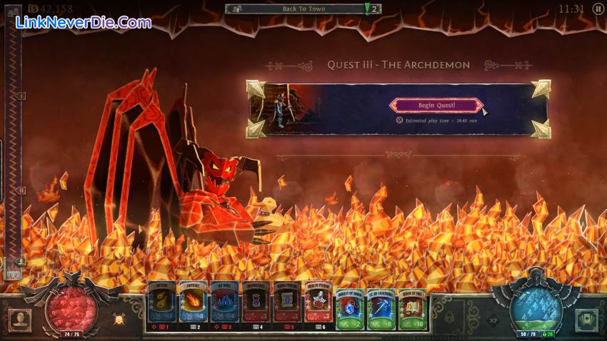 Hình ảnh trong game Book of Demons (screenshot)