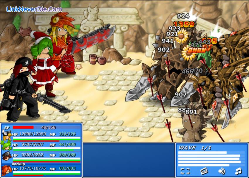 Hình ảnh trong game Epic Battle Fantasy 4 (screenshot)