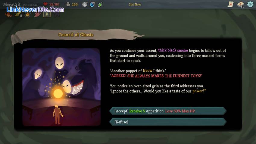 Hình ảnh trong game Slay the Spire (screenshot)