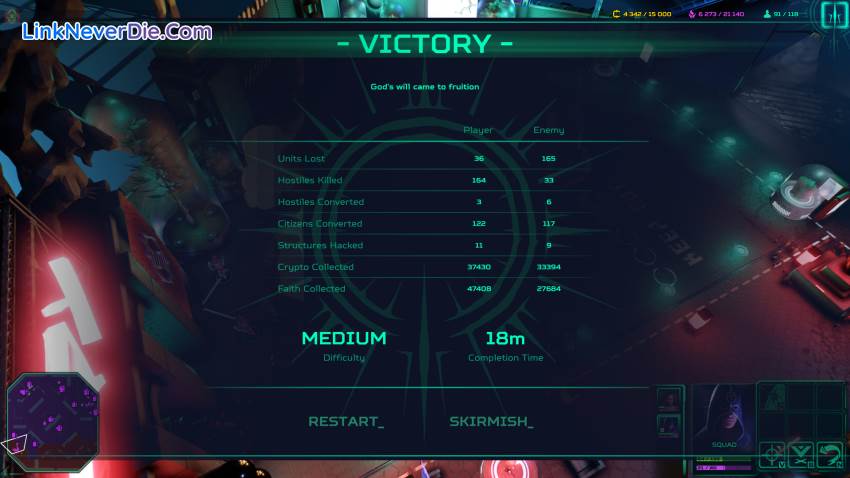 Hình ảnh trong game Re-Legion (screenshot)