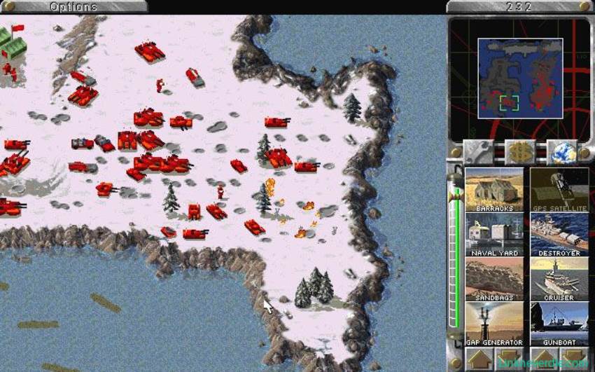 Hình ảnh trong game Command & Conquer: Red Alert (screenshot)