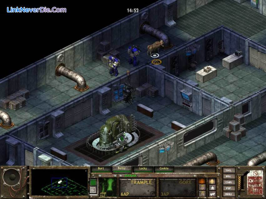 Hình ảnh trong game Fallout Tactics (screenshot)