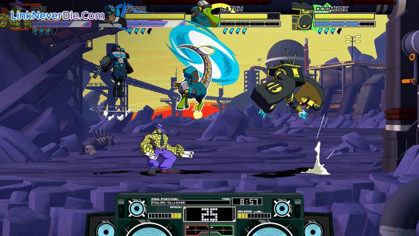 Hình ảnh trong game Lethal League Blaze (screenshot)