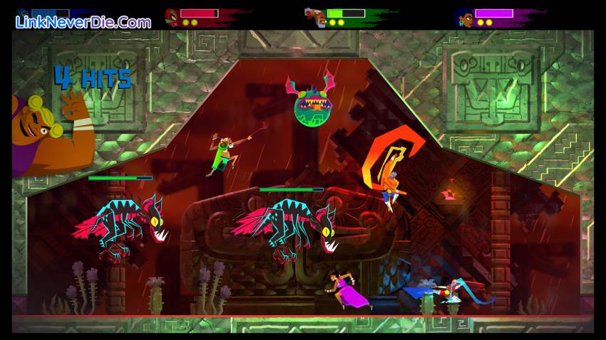 Hình ảnh trong game Guacamelee! 2 (screenshot)