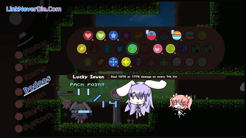 Hình ảnh trong game Rabi-Ribi (screenshot)