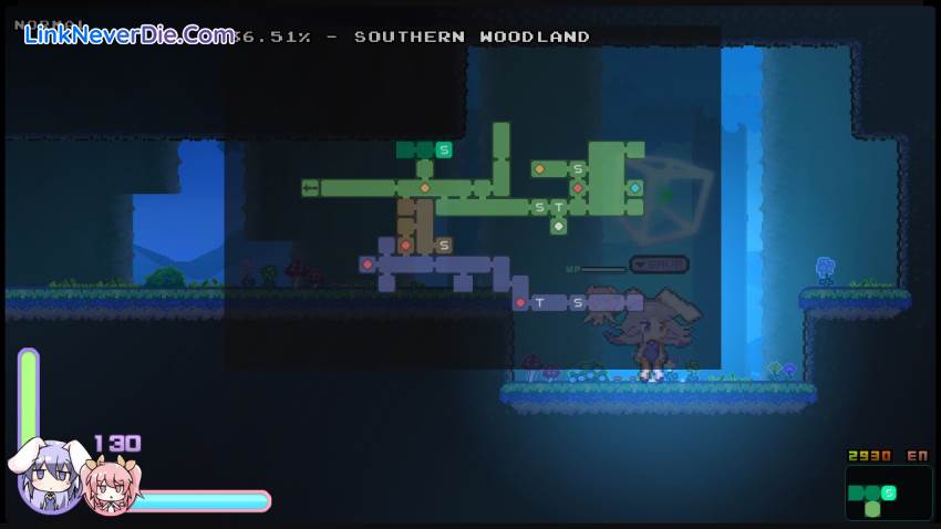Hình ảnh trong game Rabi-Ribi (screenshot)
