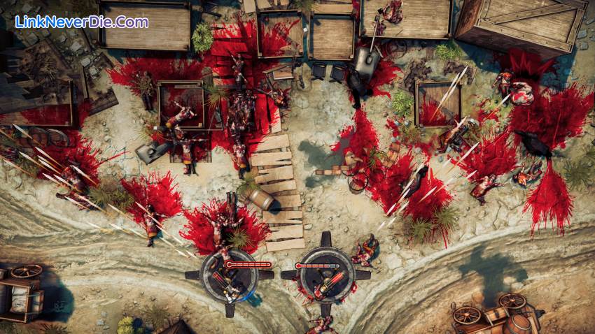 Hình ảnh trong game God's Trigger (screenshot)