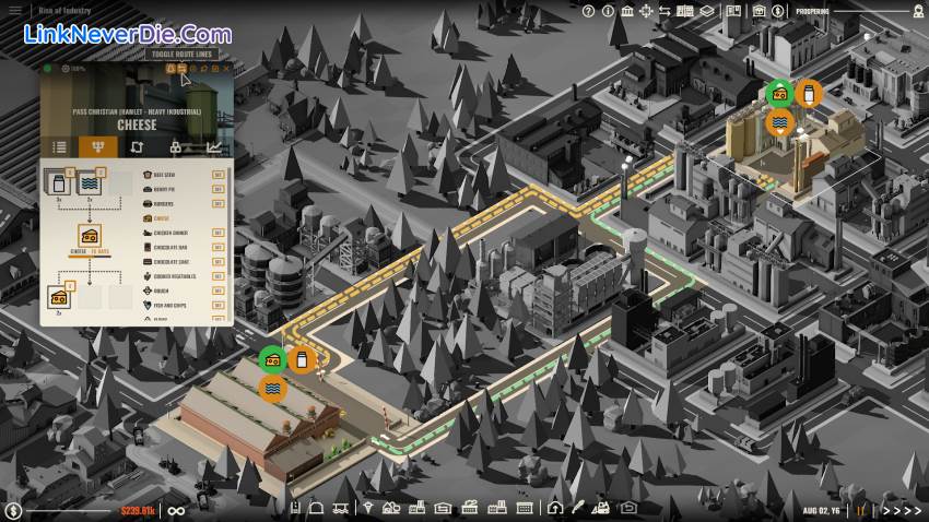 Hình ảnh trong game Rise of Industry (screenshot)