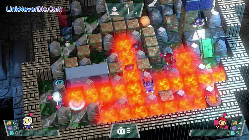 Hình ảnh trong game Super Bomberman R (screenshot)