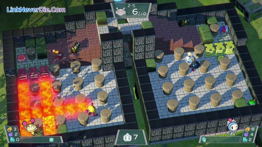 Hình ảnh trong game Super Bomberman R (screenshot)