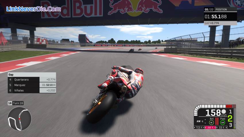 Hình ảnh trong game MotoGP 19 (screenshot)