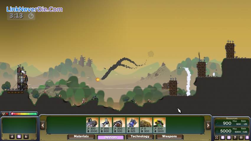 Hình ảnh trong game Forts (screenshot)