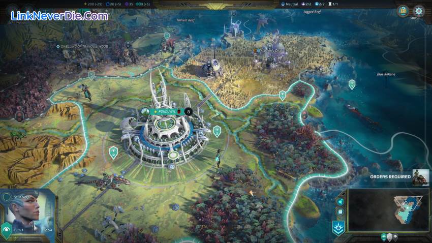 Hình ảnh trong game Age of Wonders: Planetfall (screenshot)