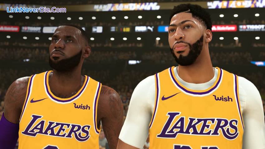 Hình ảnh trong game NBA 2K20 (screenshot)