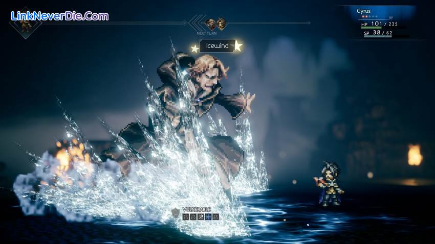 Hình ảnh trong game Octopath Traveler (screenshot)