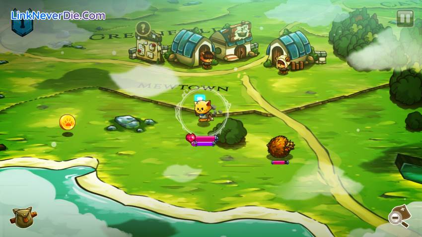 Hình ảnh trong game Cat Quest (screenshot)
