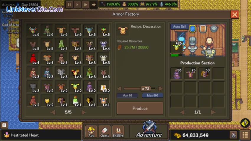 Hình ảnh trong game Dragon Cliff (screenshot)