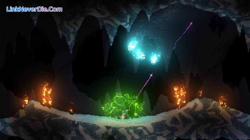 Hình ảnh trong game Noita (screenshot)